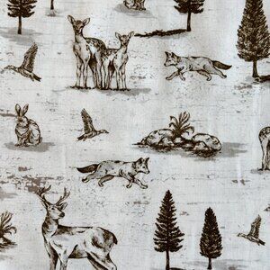 Wild Life Animal Cotton Fabric